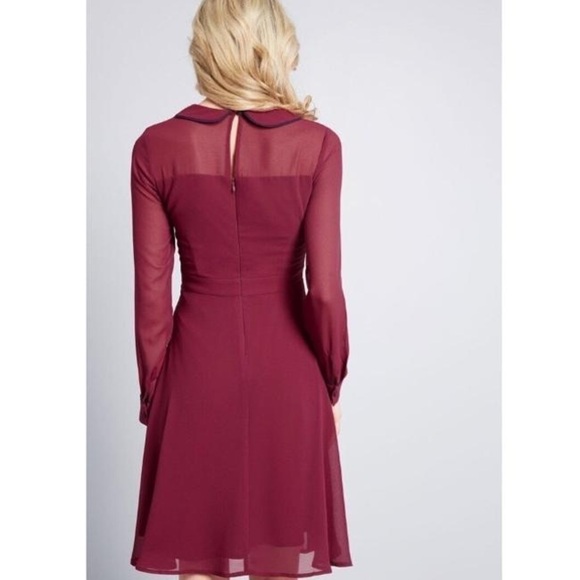 NWOT MODCLOTH Modcloth Pretty Performative Cocktail Dress - Picture 3 of 11